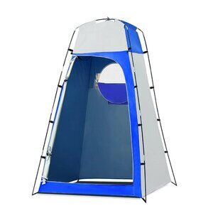 83" H Portable Camp Shower Tent Bathroom Privacy Outdoor Changing Room Toilet